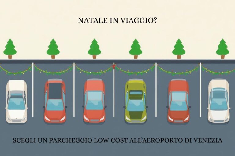 Natale in viaggio? Scegli un parcheggio Venezia aeroporto low cost