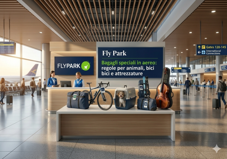 Bagagli speciali in aereo: regole per animali, bici e attrezzature